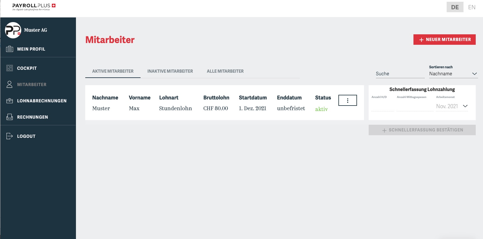 Payrollplus - Alles rund um den Lohn erledigt. Die digitale Lohnplattform für Freelancer, Firmen, Start-ups und Privathaushalt Auch genervt von allen Arbeiten rund um den Lohn? PayrollPlus - mit einem Klick werden Sie alle Arbeiten rund um den Lohn los!
